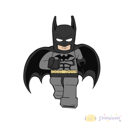 Раскраска «Бэтмен из набора Лего»