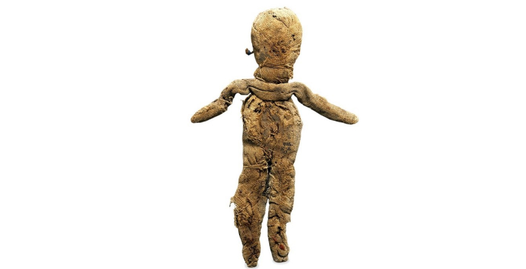 Тряпичная кукла из Древнего Египта