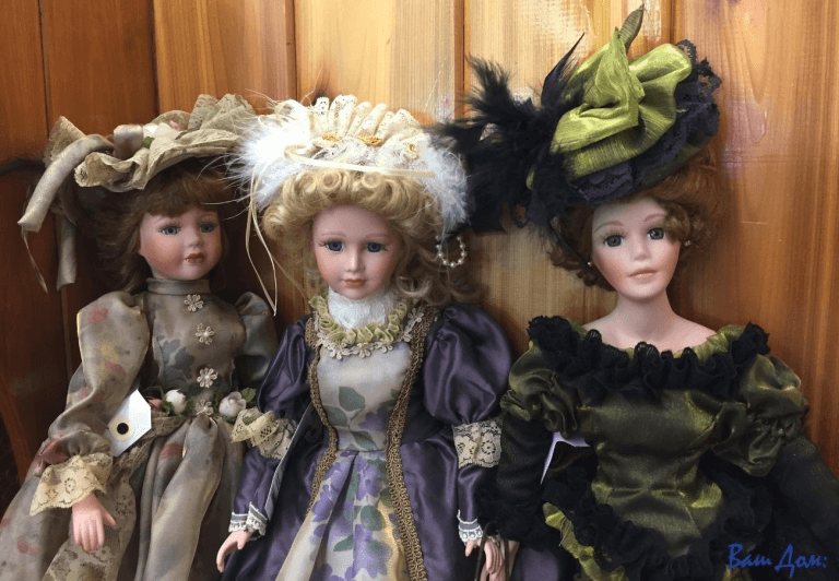 Коллекционные фарфоровые куклы