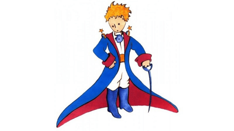 Рисунок Маленького принца авторства Антуана де Сент-Экзюпери