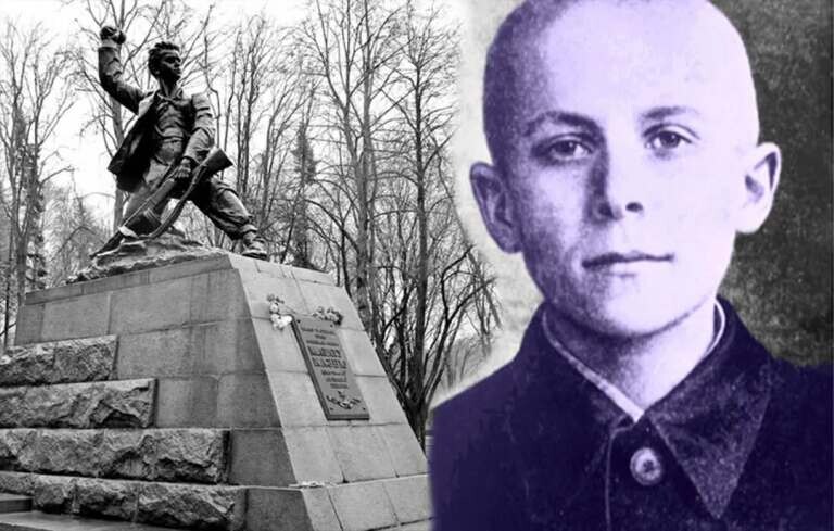 Пионер-герой, юный партизан-разведчик, Герой Советского Союза Марат Казей