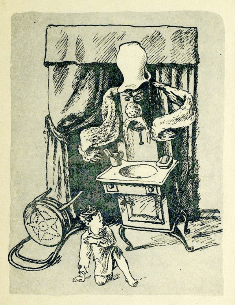 Иллюстрация книги «Мойдодыр» авторства Конашевича