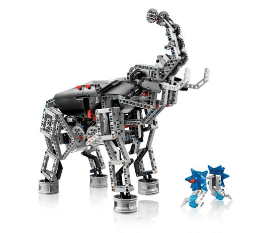 Один из сотен вариантов сборки LEGO Mindstorms EV3 Робослон