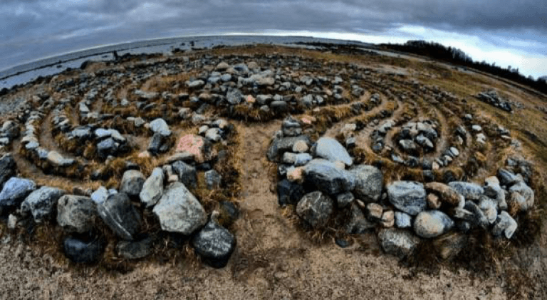 Каменные лабиринты в Скандинавии